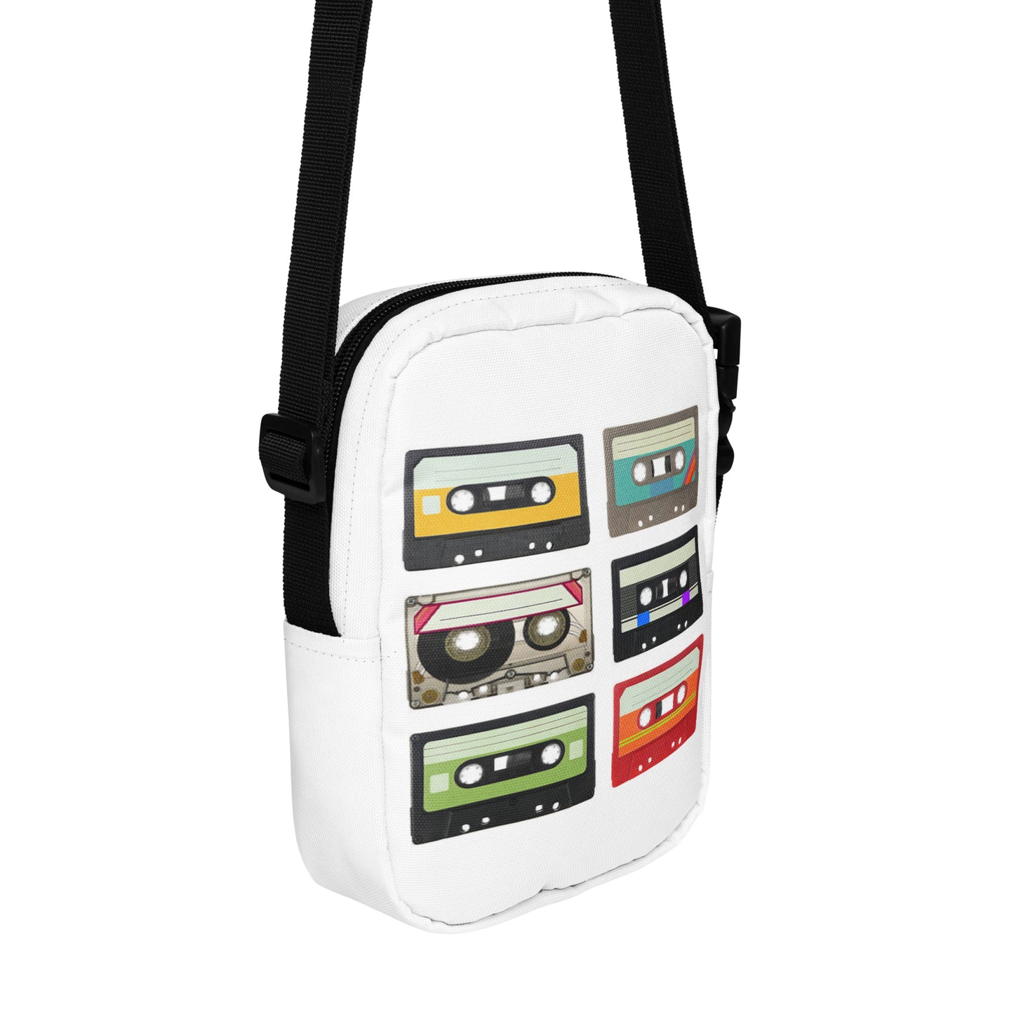 Vintage Cassette Mix Tapes Cross Body Bag