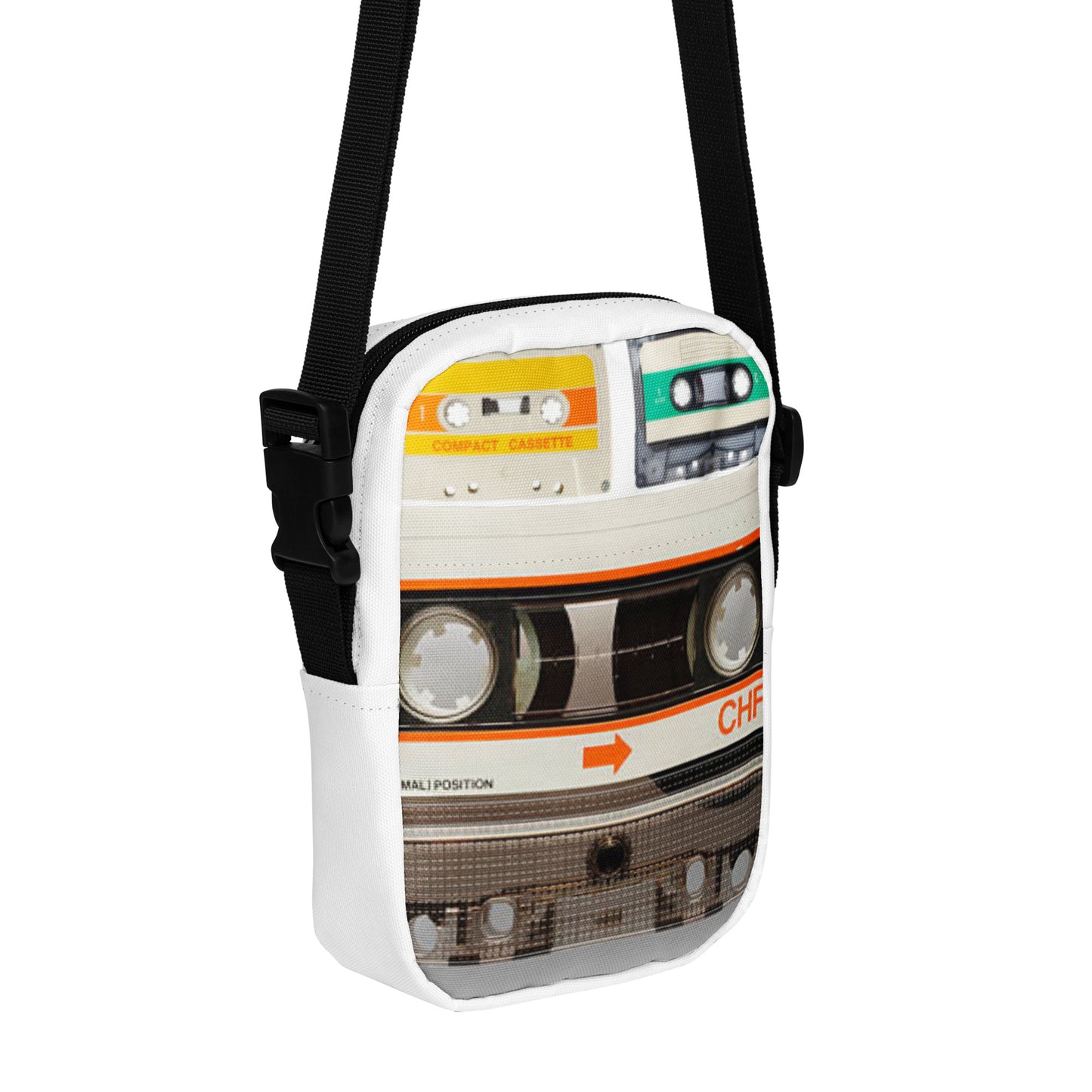 Vintage Cassette Mix Tapes Cross Body Bag