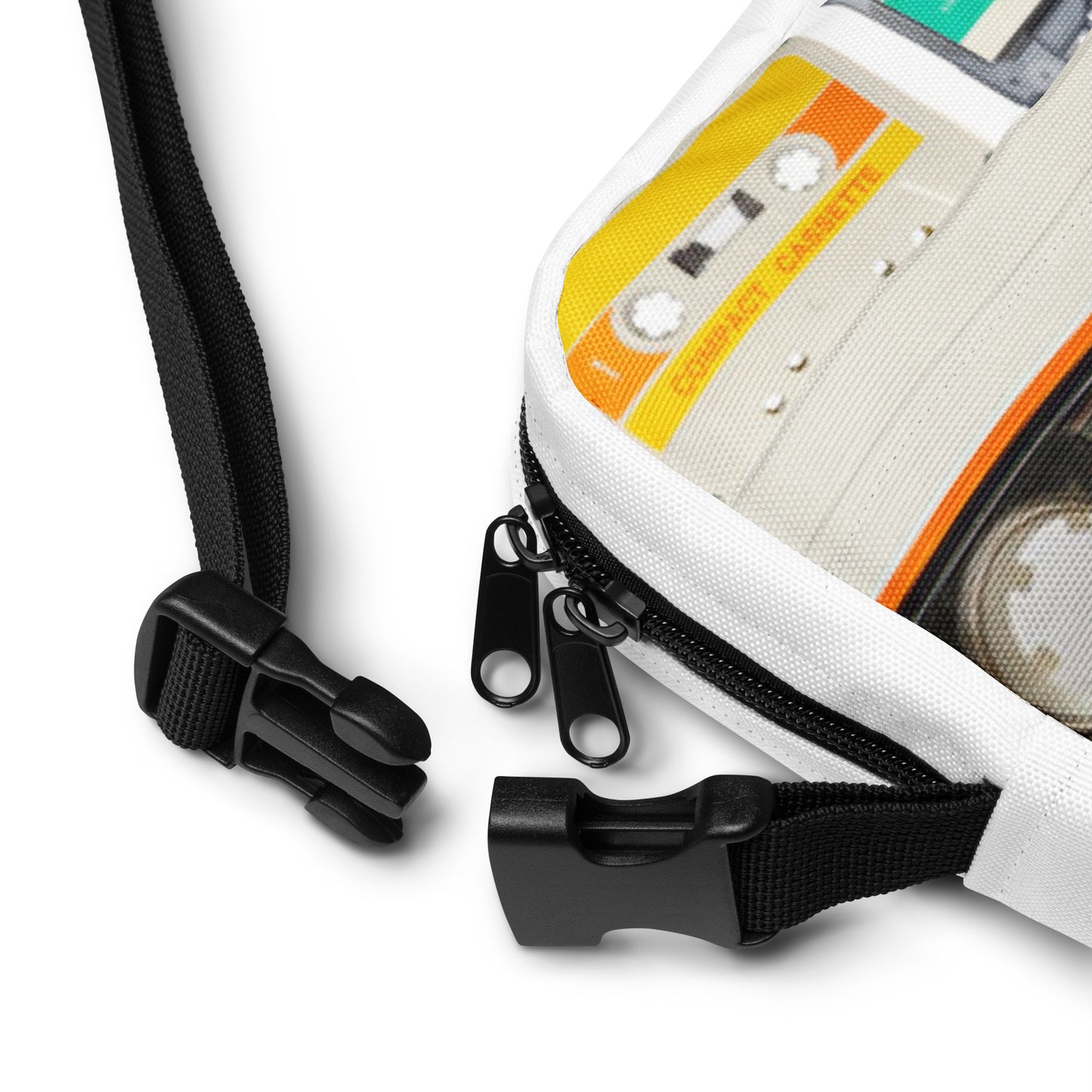 Vintage Cassette Mix Tapes Cross Body Bag