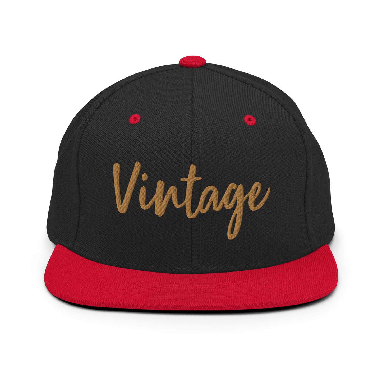 Vintage Unisex Classic Snapback Cap