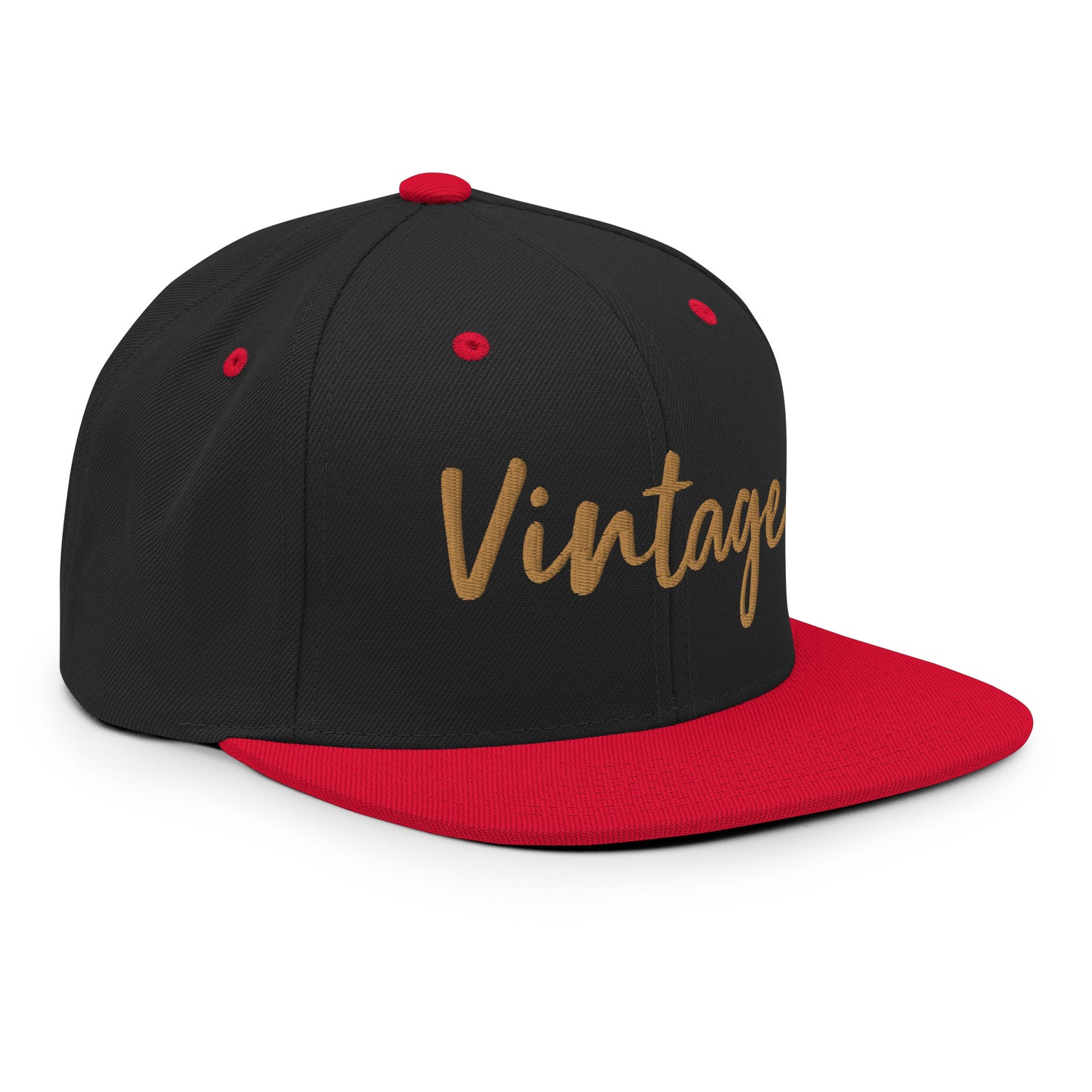 Vintage Unisex Classic Snapback Cap