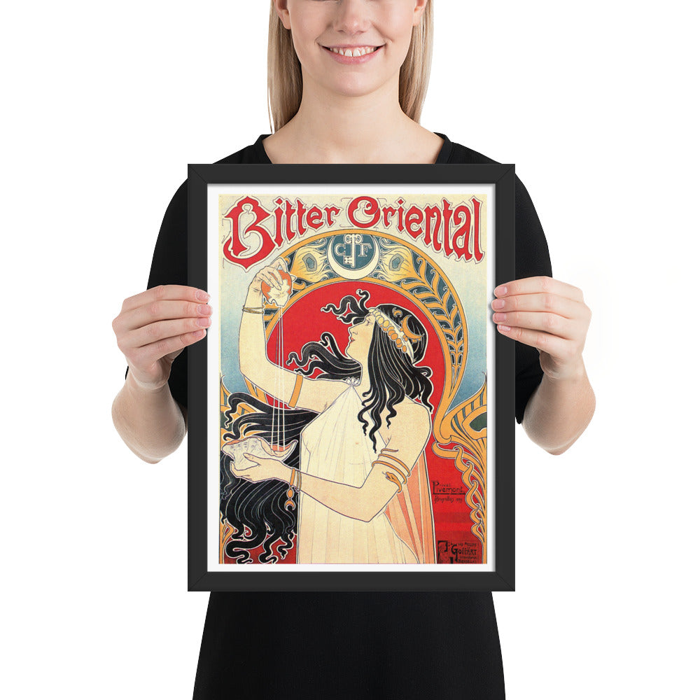 Bitter Oriental c. 1897 Art Print