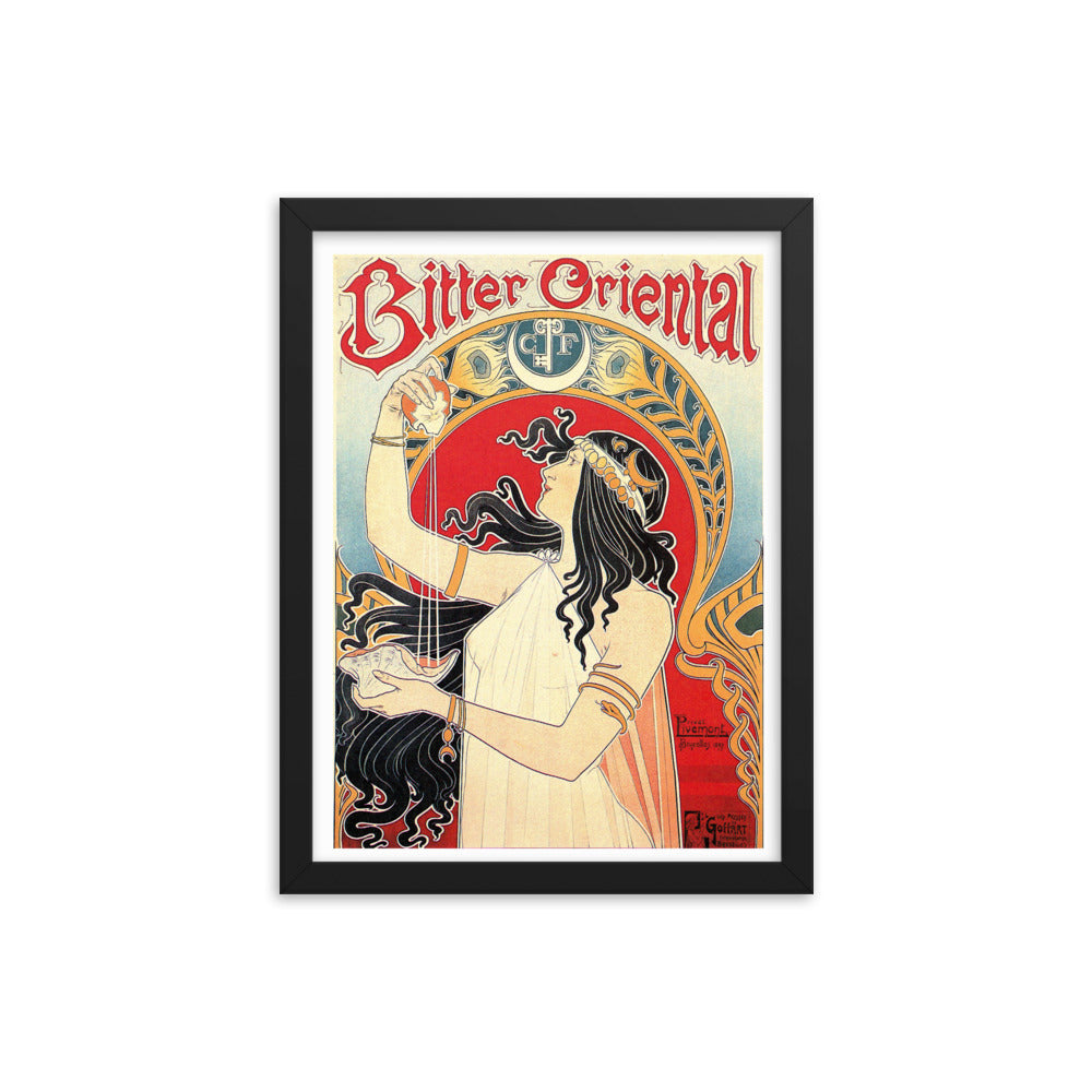 Bitter Oriental c. 1897 Art Print