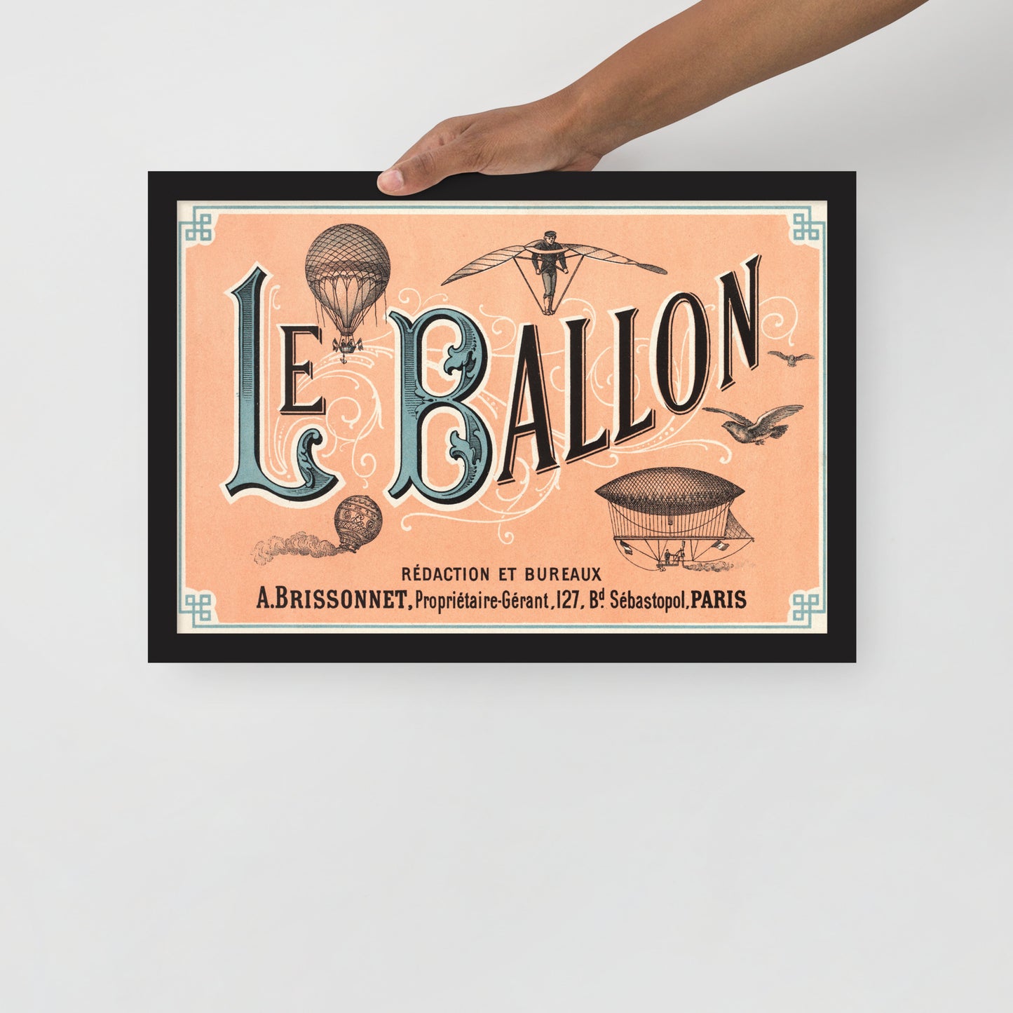 Le Ballon Lithograph c. 1908 Fine Art Print, 12 x 18