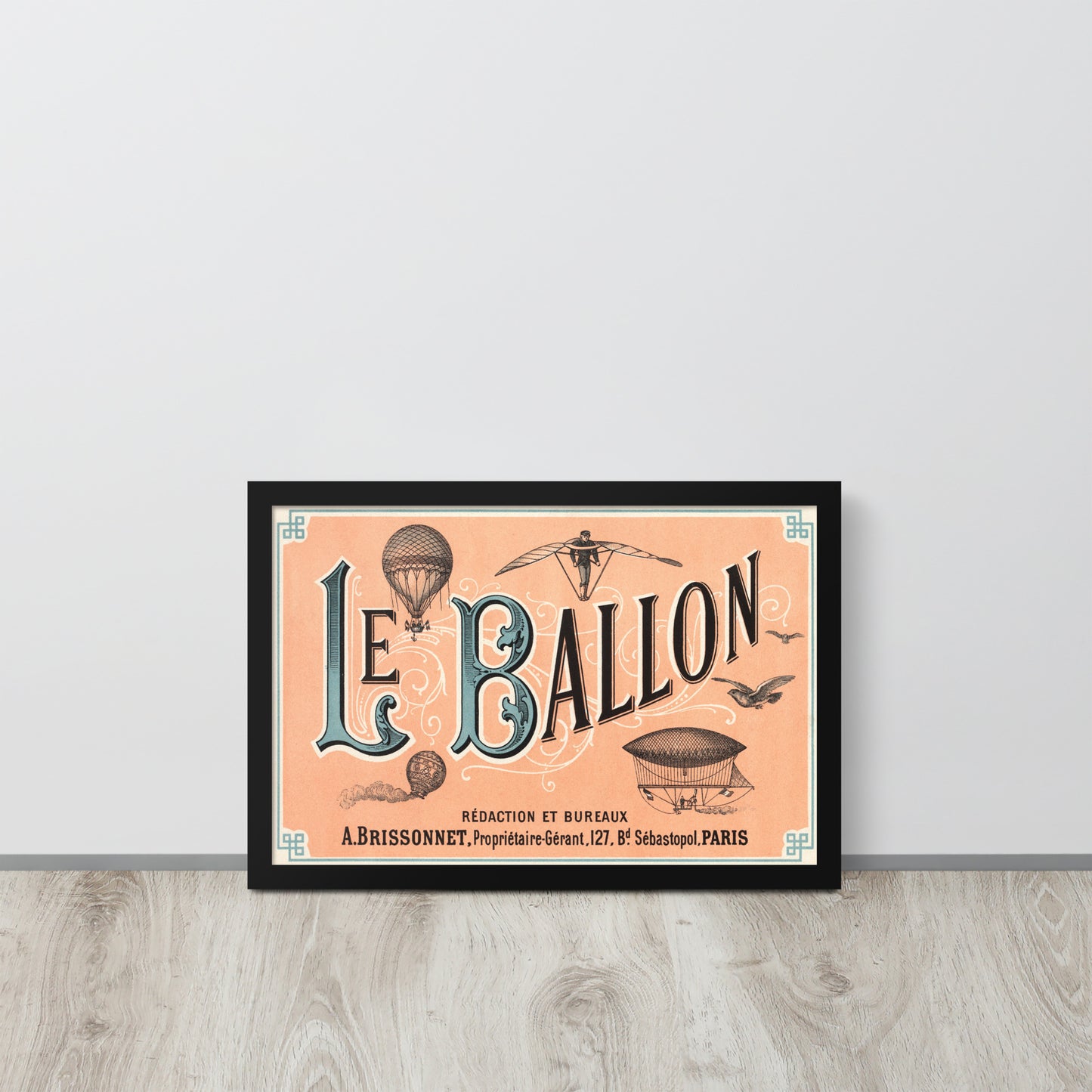 Le Ballon Lithograph c. 1908 Fine Art Print, 12 x 18