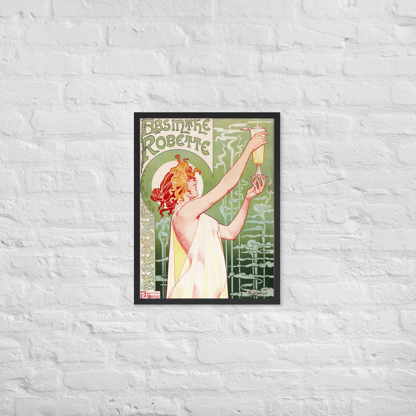 Absinthe Mucha c. 1902 Matte High Quality Art Print Décor