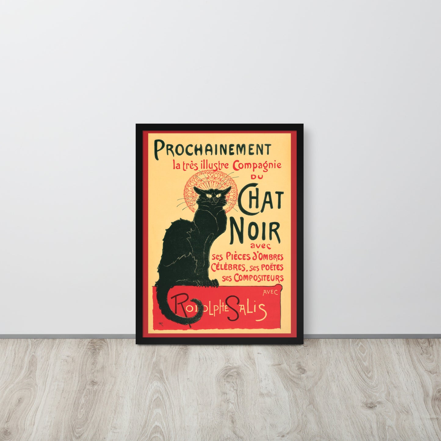 Le Chat Noir c. 1896, 18 x 24 Retro, Decor Fine Art Print