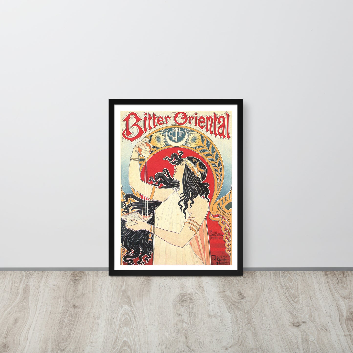 Bitter Oriental c. 1897 Art Print