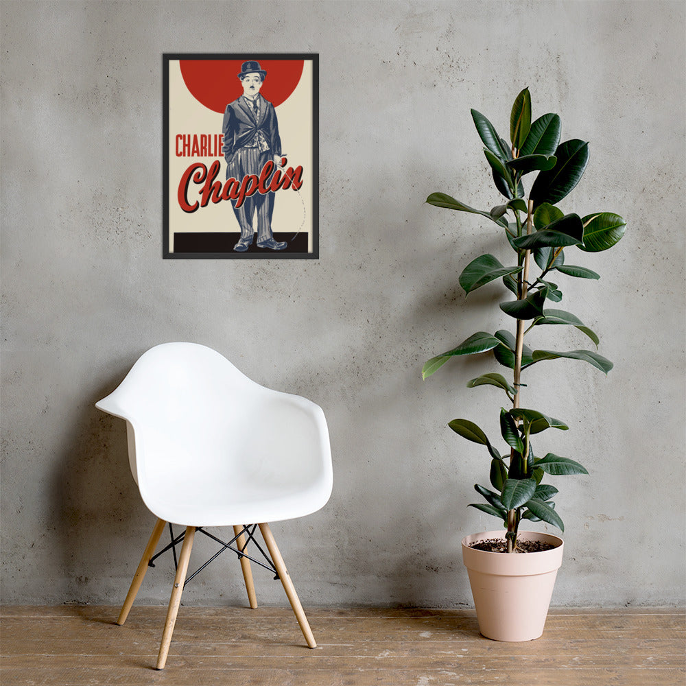 Charlie Chaplin Portrait 18 x 24 Fine Art Print