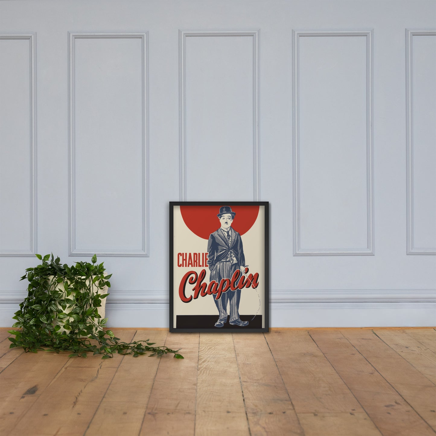 Charlie Chaplin Portrait 18 x 24 Fine Art Print