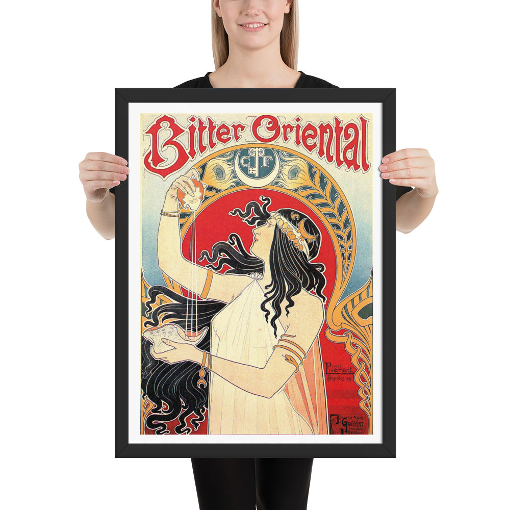 Bitter Oriental c. 1897 Art Print