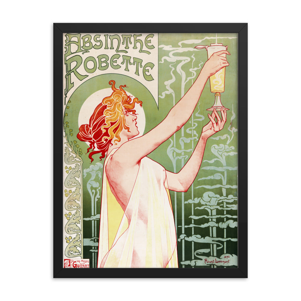 Absinthe Mucha c. 1902 Matte High Quality Art Print Décor