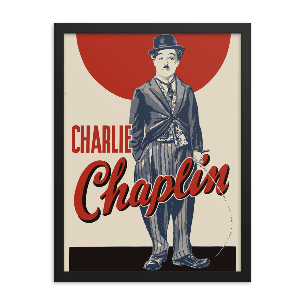 Charlie Chaplin Portrait 18 x 24 Fine Art Print