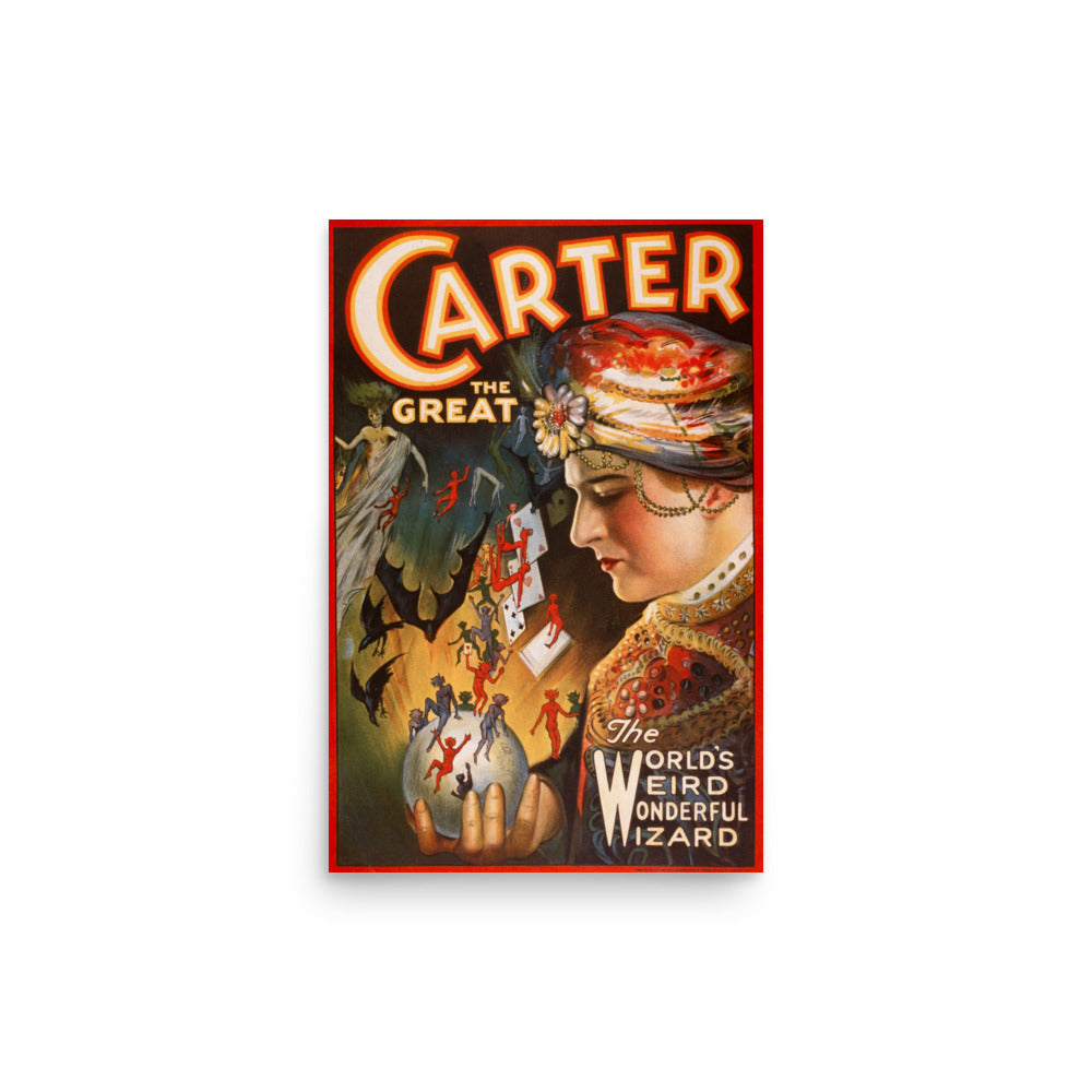 Carter The Great c. 1926 12 x 18 Matte Art Print