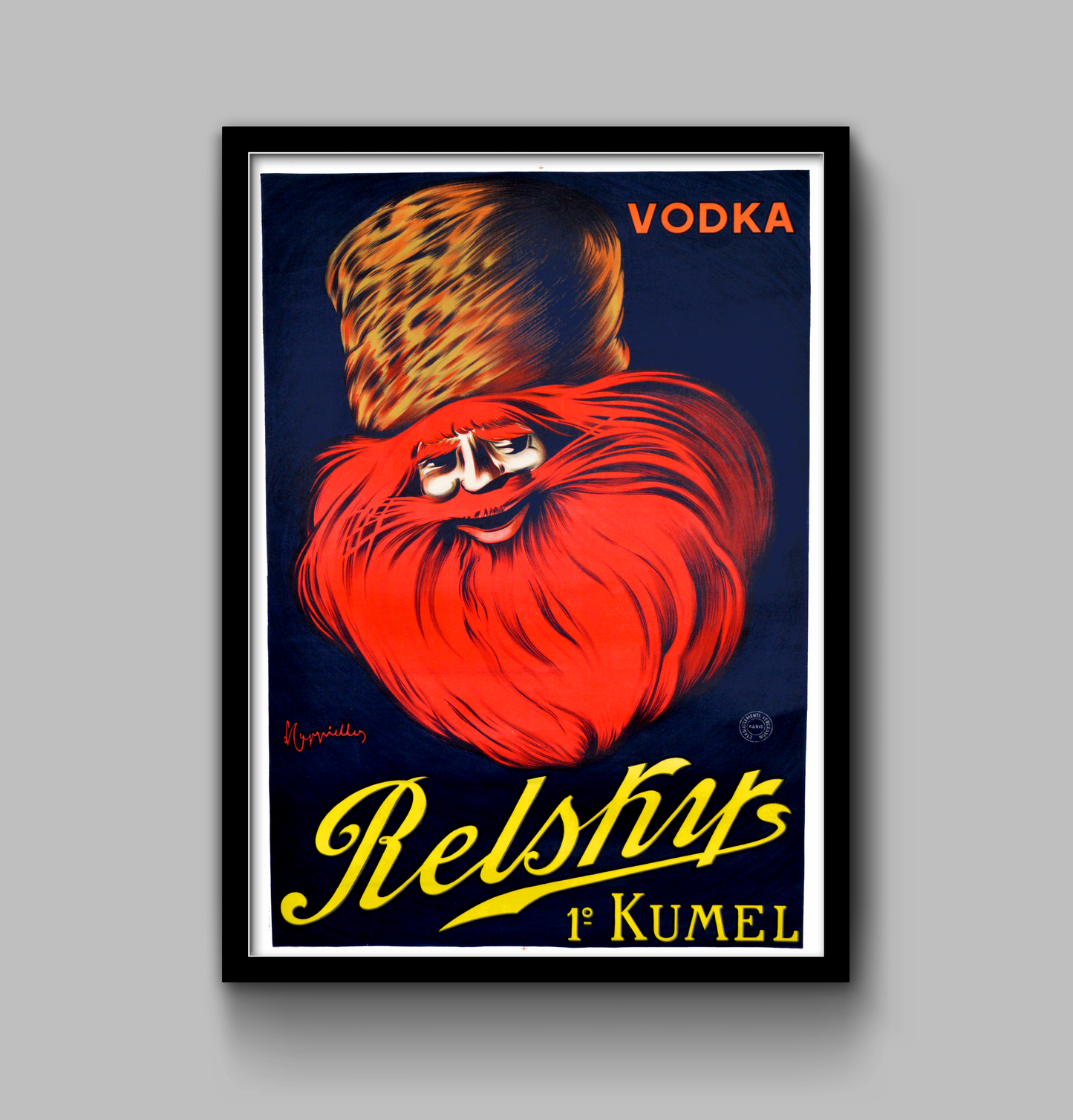 Relsky Vodka by Leonetto Cappiello c.1925 Russia