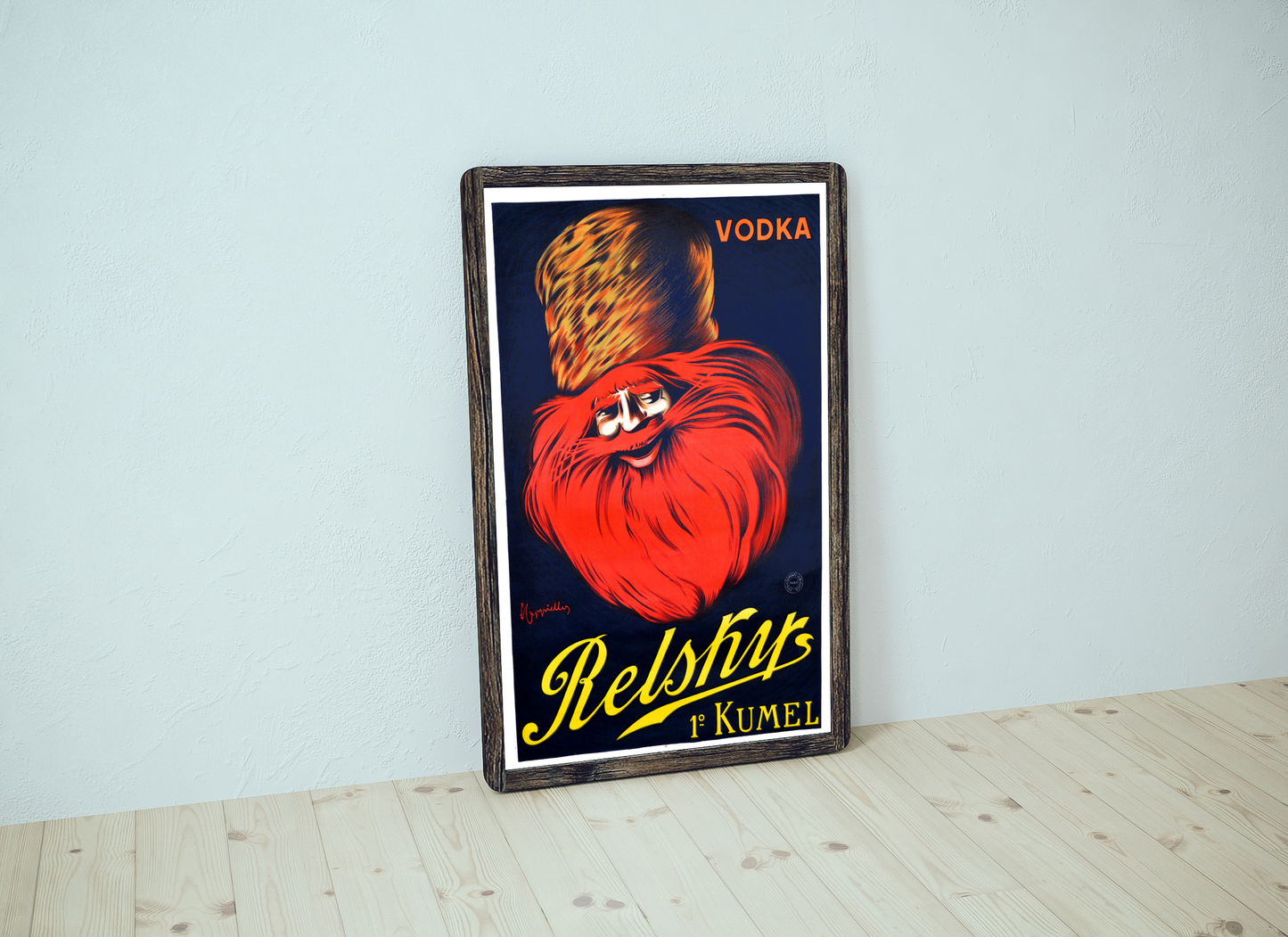 Relsky Vodka by Leonetto Cappiello c.1925 Russia