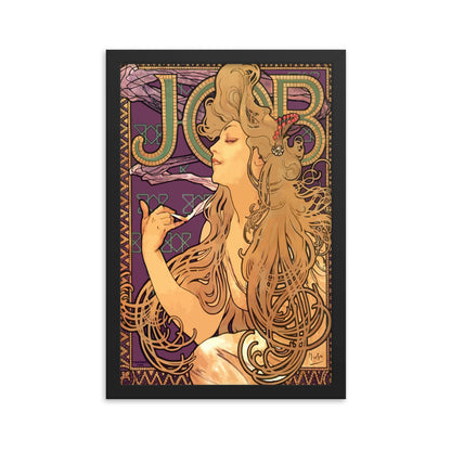 Job Rolling Papers c. 1898, Alphonse Mucha 12 x 18 Fine Art Print